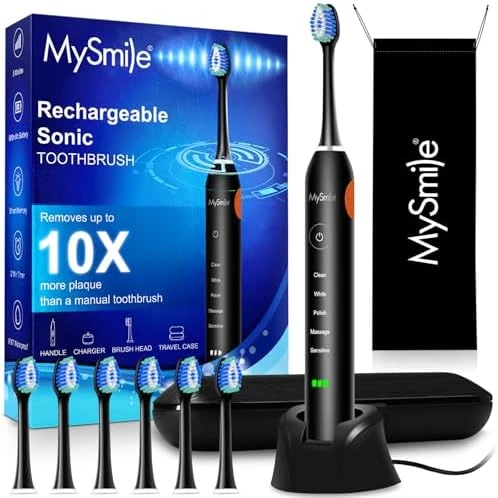 Rechargeable Sonic Electric Toothbrush — Electric Toothbrush, MySmile