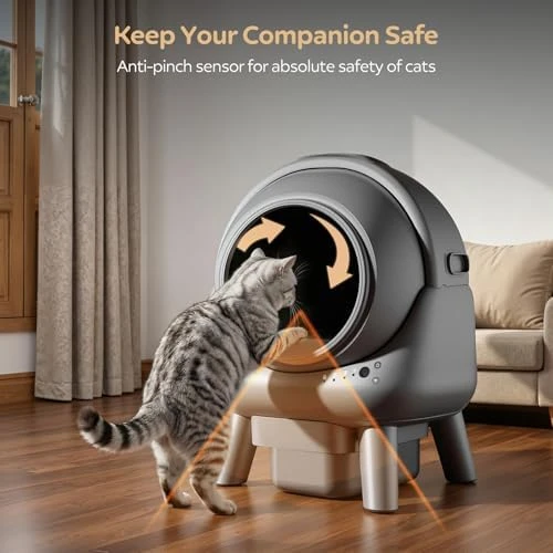 Self Cleaning Litter Box with App Control — Self-Cleaning Litter Box, Heldenrol