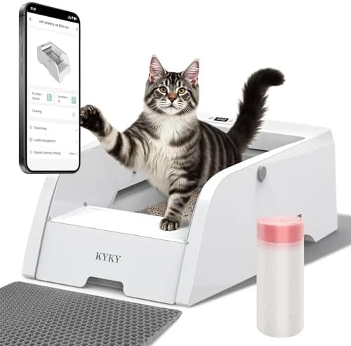 Self Cleaning Litter Box — Self-Cleaning Litter Box, KYKY