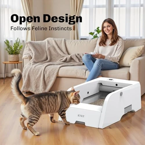 Self Cleaning Litter Box — Self-Cleaning Litter Box, KYKY