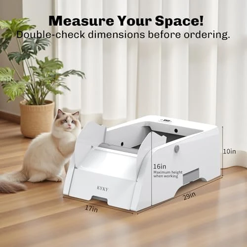 Self Cleaning Litter Box — Self-Cleaning Litter Box, KYKY