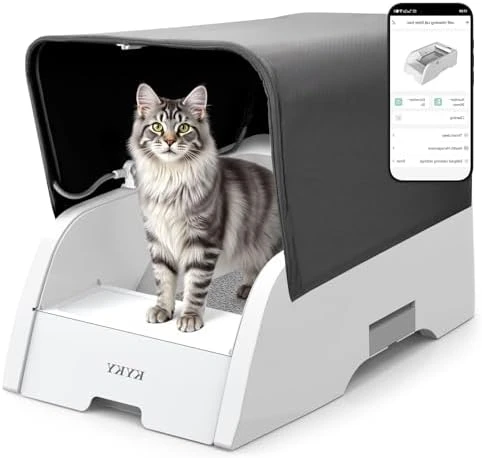 Self Cleaning Litter Box — Self-Cleaning Litter Box, KYKY