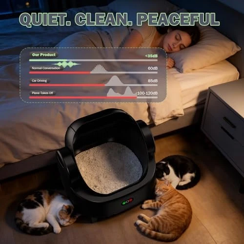 Self Cleaning Litter Box — Self-Cleaning Litter Box, MKHRT