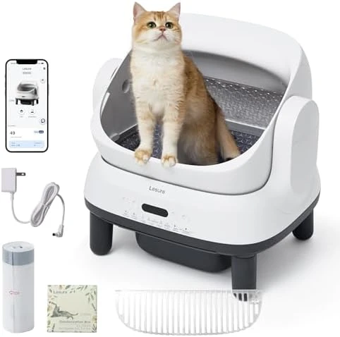 Self Cleaning Litter Box — Self-Cleaning Litter Box, LE SURE