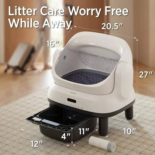 Self Cleaning Litter Box — Self-Cleaning Litter Box, LE SURE