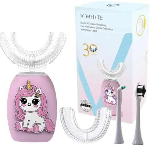 Ultrasonic U-Shaped Toothbrush for Teeth Whitening — Electric Toothbrush, V-WHITE