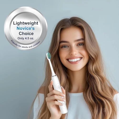 Waterproof Sonic Electric Toothbrush for Adults — Electric Toothbrush, IYGLKD