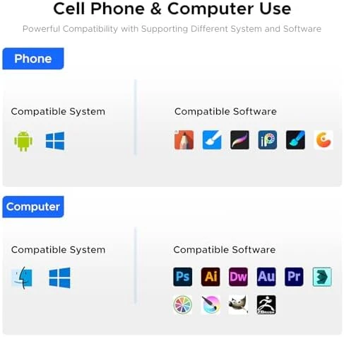 Graphic Drawing Tablet with Ergonomic Stand — Drawing Tablet, ienRon