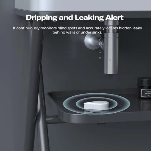 Smart Water Leak Sensor — Water Shut Off Valve, THIRDREALITY