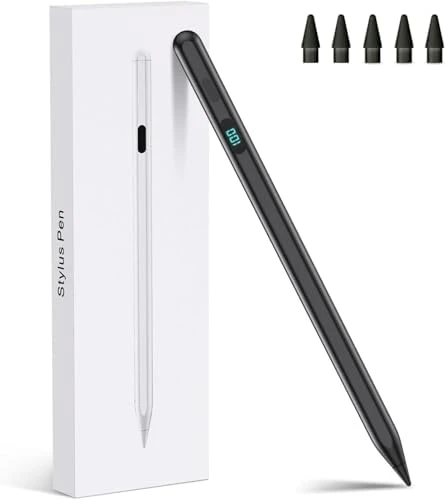 Stylus Pencil with Magnetic Attachment and Tilt Sensitivity — Drawing Tablet, Haroo