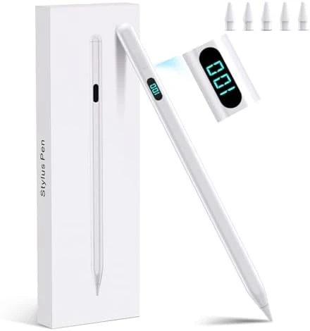 Stylus Pencil with Magnetic Attachment and Tilt Sensitivity — Drawing Tablet, Haroo