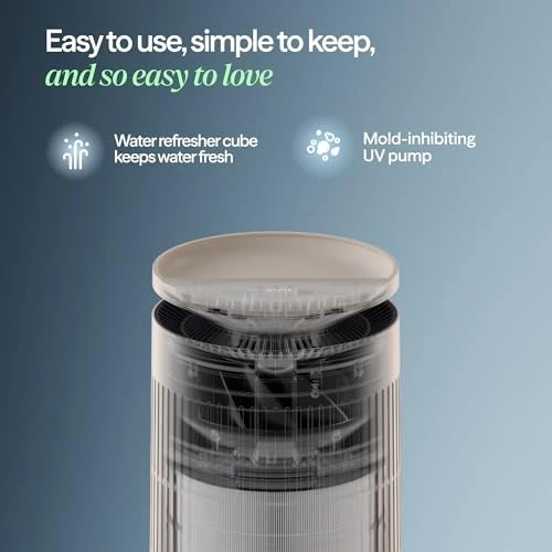 2-in-1 Air Purifier and Humidifier for Large Rooms — Humidifier, BLUEAIR