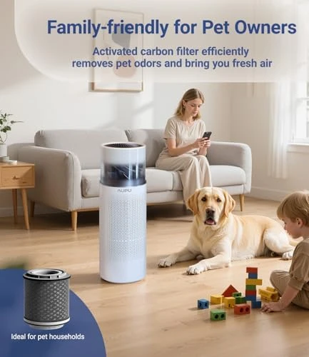 2 in 1 Air Purifier with Humidifier — Air Purifier, AUPU