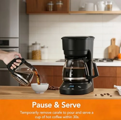 5-Cup Drip Coffee Maker — Coffee Maker, Electactic