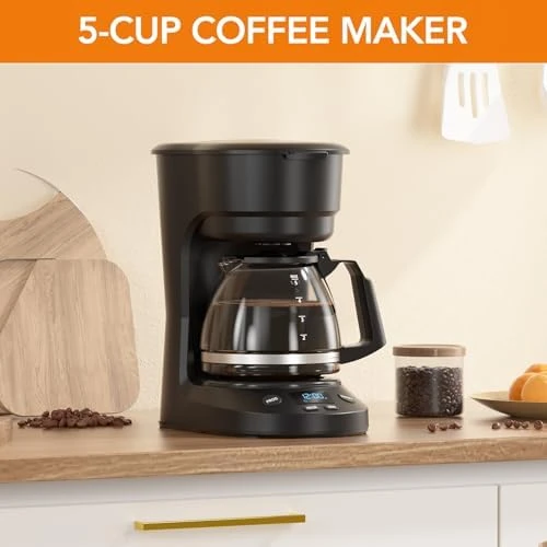 5-Cup Drip Coffee Maker — Coffee Maker, Electactic