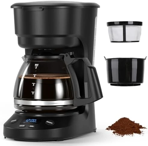 5-Cup Drip Coffee Maker — Coffee Maker, Electactic