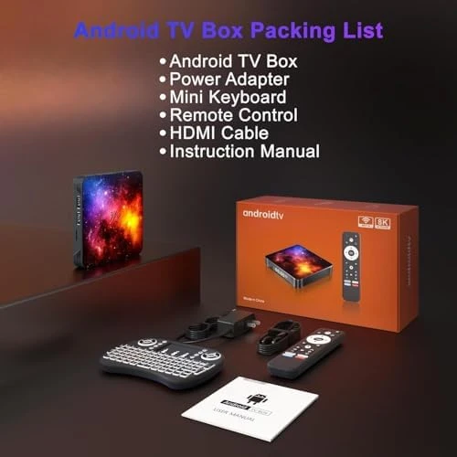Android TV Box — Smart TV, RINGREAT