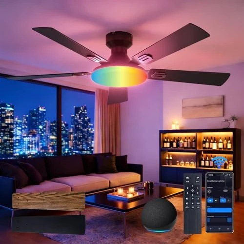Ceiling Fan with Lights — Smart Fan, Amico