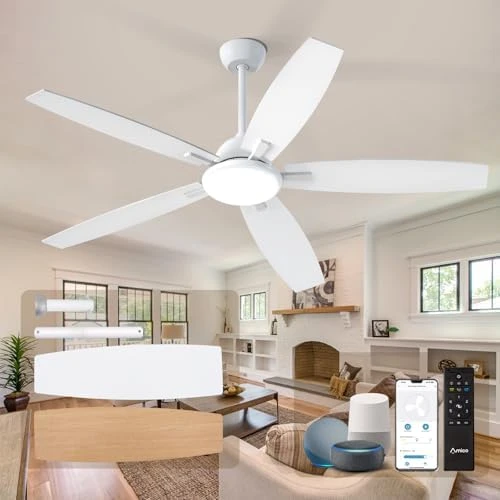 Ceiling Fan with Lights — Smart Fan, Amico