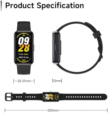 Fitness Tracker with Blood Oxygen Monitor and OLED Display — Fitness Tracker, USMECBL