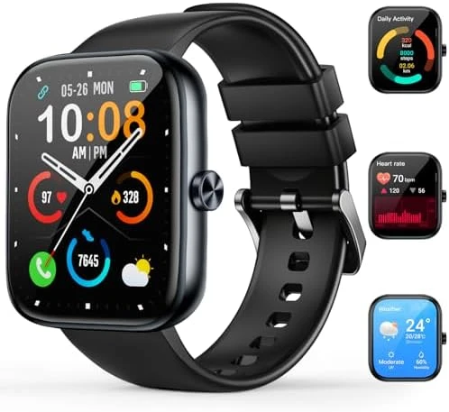 Fitness Watch with Bluetooth Call & Message Notifications — Fitness Tracker, MFVLP