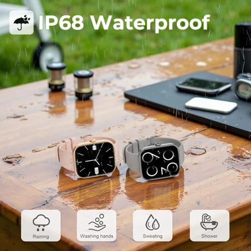 Fitness Watch with Bluetooth Call & Message Notifications — Fitness Tracker, MFVLP