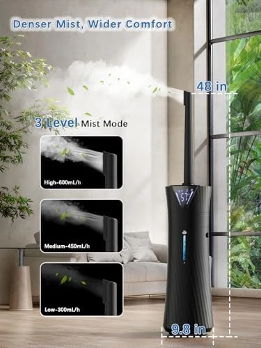 Large Room Ultrasonic Cool Mist Humidifier — Humidifier, MONISEN