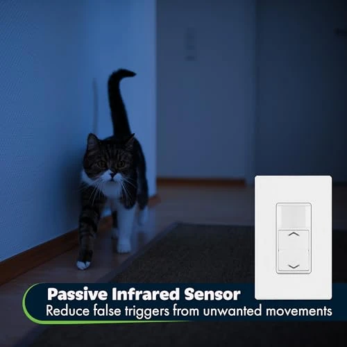 Motion Sensor Light Switch Dimmer — Smart Switch, TOPGREENER