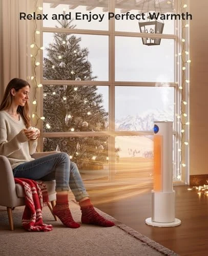 Portable Tower Heater with Humidifier — Humidifier, OYLUS