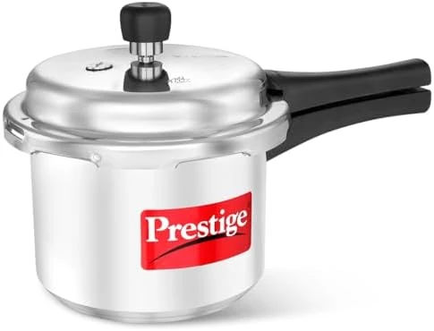Pressure Cooker, 3 Quart, Silver, Aluminum — Multicooker, Prestige