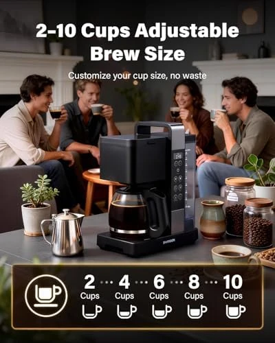 Programmable Drip Coffee Maker — Coffee Maker, SHARDOR