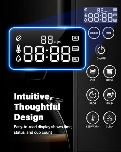 Programmable Drip Coffee Maker — Coffee Maker, SHARDOR