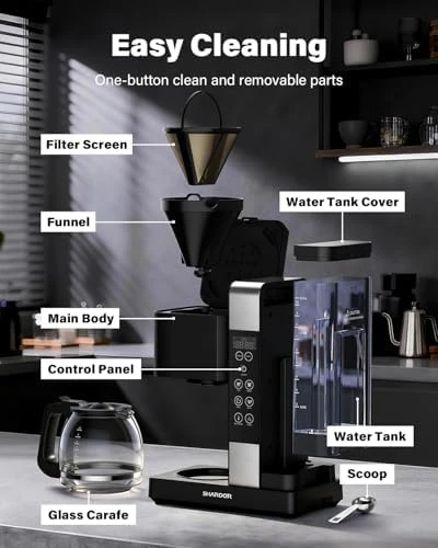 Programmable Drip Coffee Maker — Coffee Maker, SHARDOR