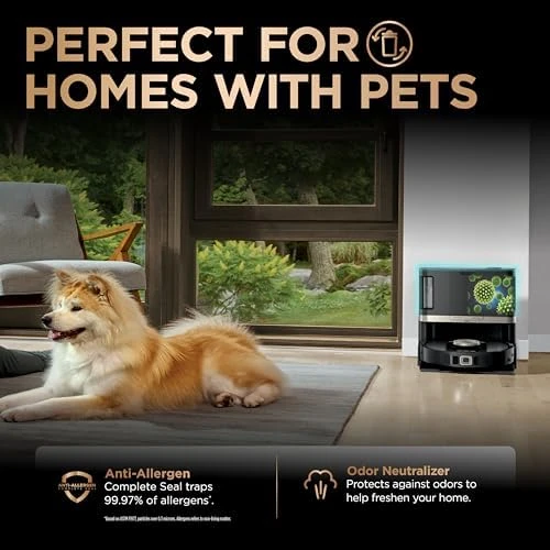 Robot Vacuum and Mop Combo — Robot Vacuum, Shark