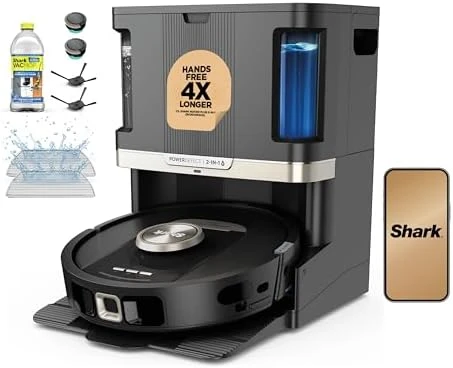 Robot Vacuum and Mop Combo — Robot Vacuum, Shark