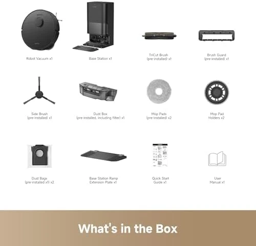 Robot Vacuum and Mop — Robot Vacuum, Dreame