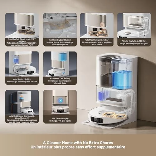 Robot Vacuum and Mop — Robot Vacuum, Dreame