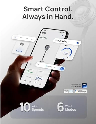 Smart Pedestal Fan — Smart Fan, Dreo