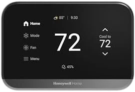 Smart Thermostat with Advanced Occupancy Sensing, Humidity Monitoring, and Customizable Touchscreen Display — Smart Thermostat, Honeywell Home