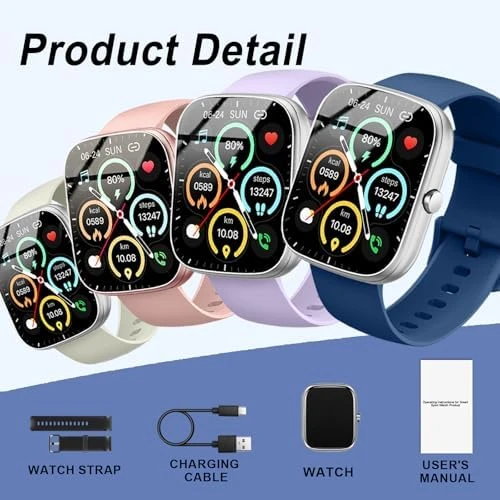 Smart Watch with Call Function, Fitness Tracker — Fitness Tracker, Matast