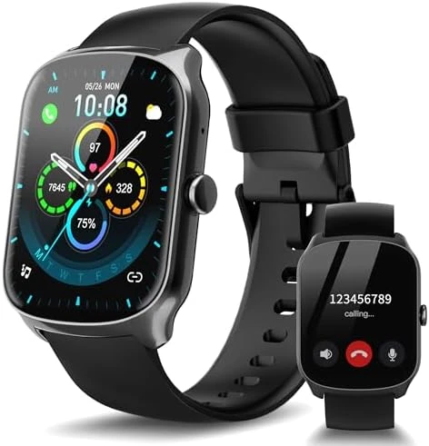 Smart Watch with Curved Screen, Fitness Tracker, Heart Rate Monitor — Fitness Tracker, STECEi