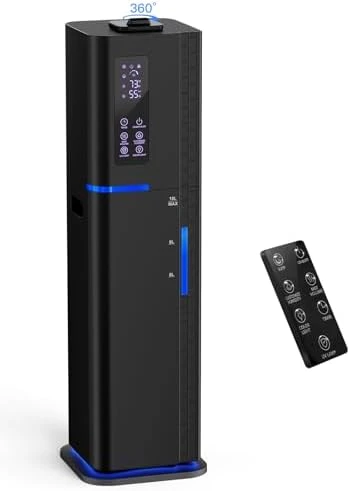 Top Fill Quiet Ultrasonic Cool Mist Humidifier — Humidifier, Zeova