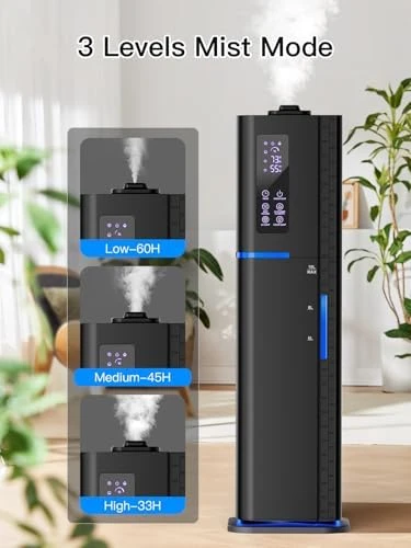 Top Fill Quiet Ultrasonic Cool Mist Humidifier — Humidifier, Zeova