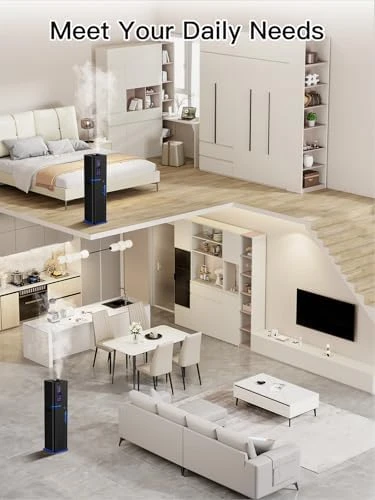 Top Fill Quiet Ultrasonic Cool Mist Humidifier — Humidifier, Zeova