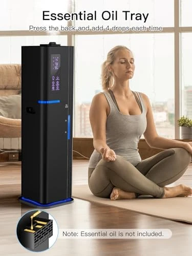 Top Fill Quiet Ultrasonic Cool Mist Humidifier — Humidifier, Zeova