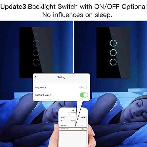 WiFi Smart Wall Light Switch — Smart Switch, MoesGo