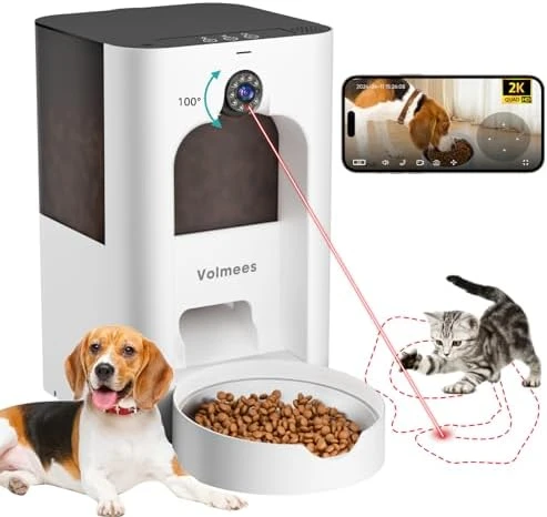 Automatic Pet Feeder with Camera and Laser Teaser — Automatic Pet Feeder, Volmees