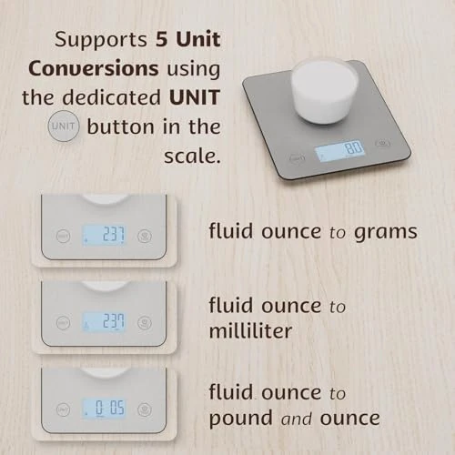 Body Composition Scale and Food Scale Combo — Smart Scale, Bisonbody