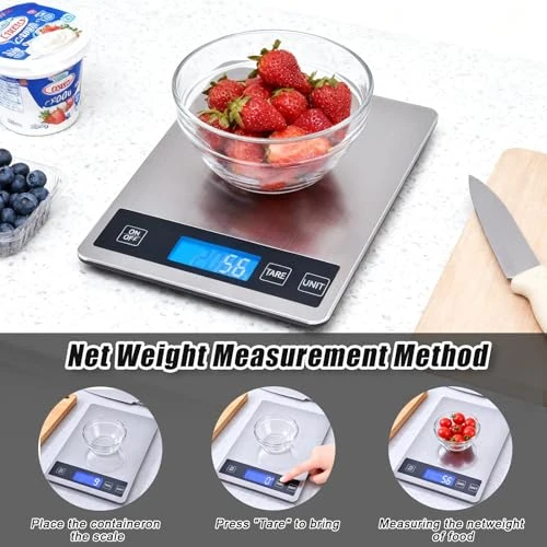 Digital Food Scale — Kitchen Gadgets, Swihorab