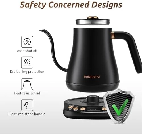 Electric Gooseneck Kettle — Electric Kettle, RONGBEST